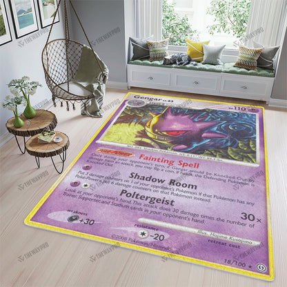 Gengar Stormfront Custom Rug