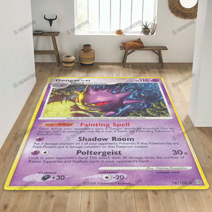 Gengar Stormfront Custom Rug