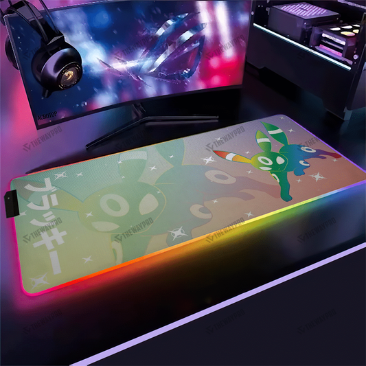 Colorful Umbreon Custom Led Mousepad
