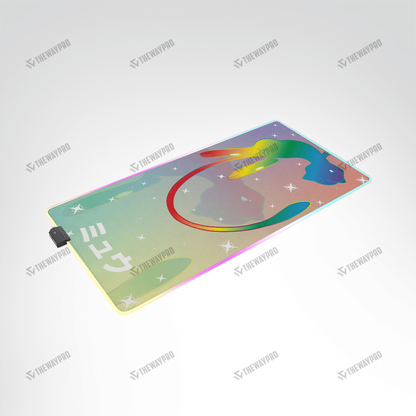 Colorful Mew Custom Led Mousepad