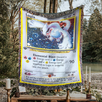 Lugia Custom Woven Blanket
