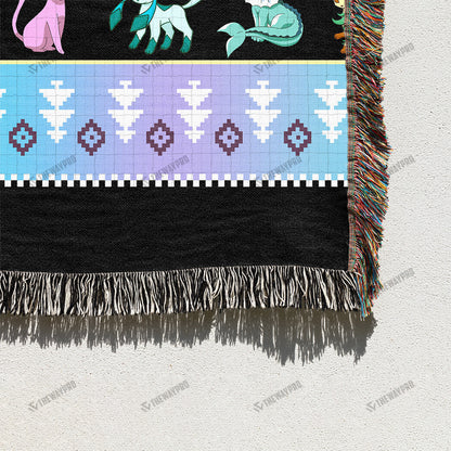 Eevee Evolutions Custom Woven Blanket