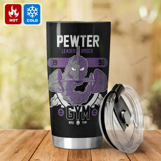 Pewter Gym Custom Tumbler