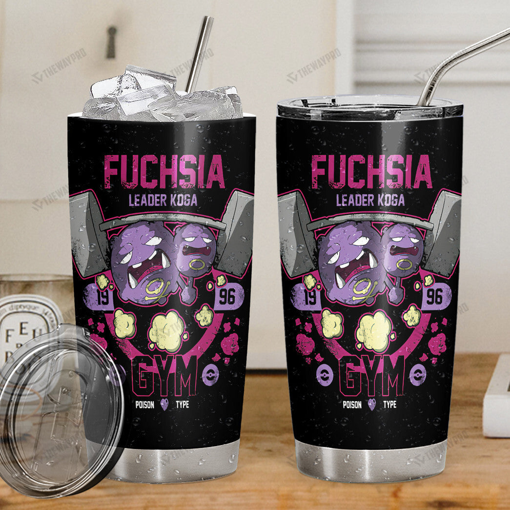 Fuchsia Gym Custom Tumbler