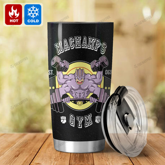 Machamp 4 Gym Custom Tumbler