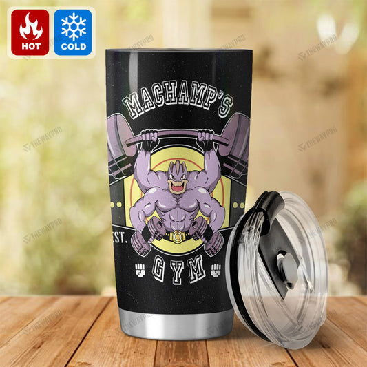 Machamp Gym Custom Tumbler