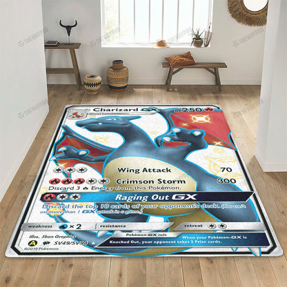 Anime SV49 Charizard GX Custom Rug