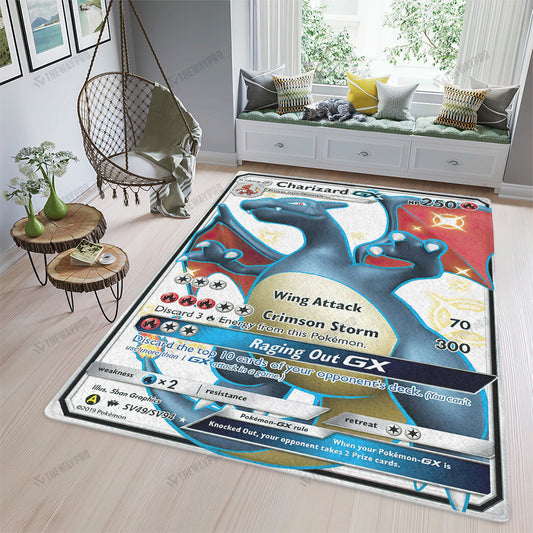 Anime SV49 Charizard GX Custom Rug