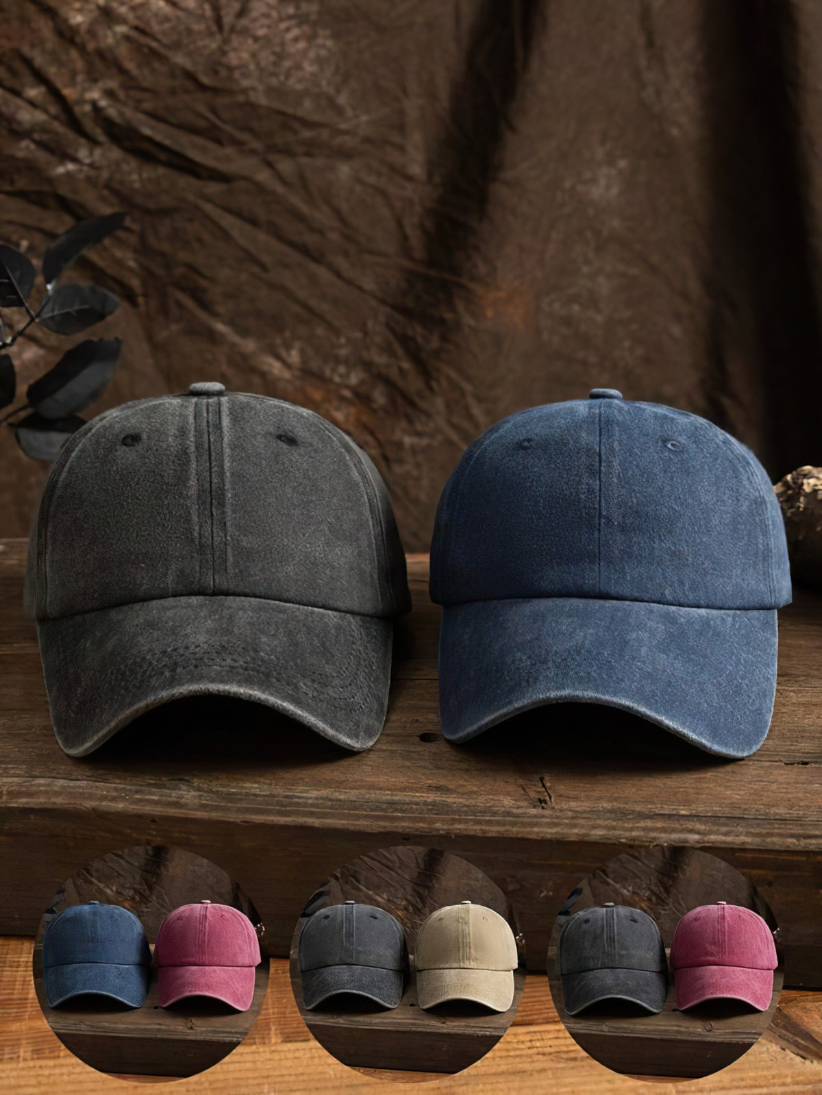 Custom Text Embroidered Mom Dad Grandma Nana... Dyed Cap Initial On Back