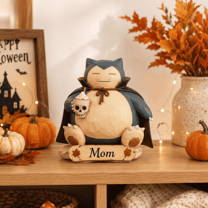 PKM Personalized Halloween 2D Flat Printed 3-Layer Wooden Block