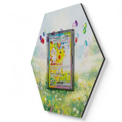 238/191 Pikachu EX Pokémon Card Artwork Hexagon Display