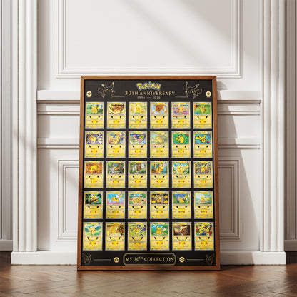PKM 30th Anniversary Custom Framed Canvas