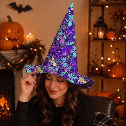 PKM Ghost Type Custom Halloween Witch Hat