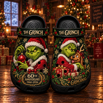 Christmas 60th Anniversary AOP Clogs