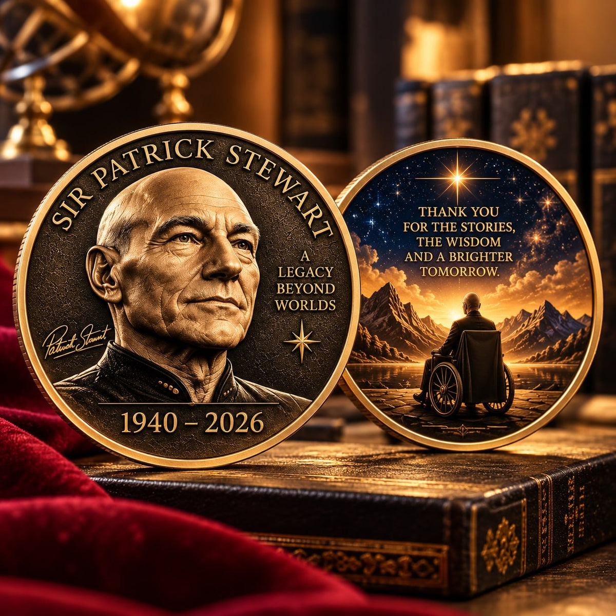 1940–2026 Memorial Printed Commemorative Coin