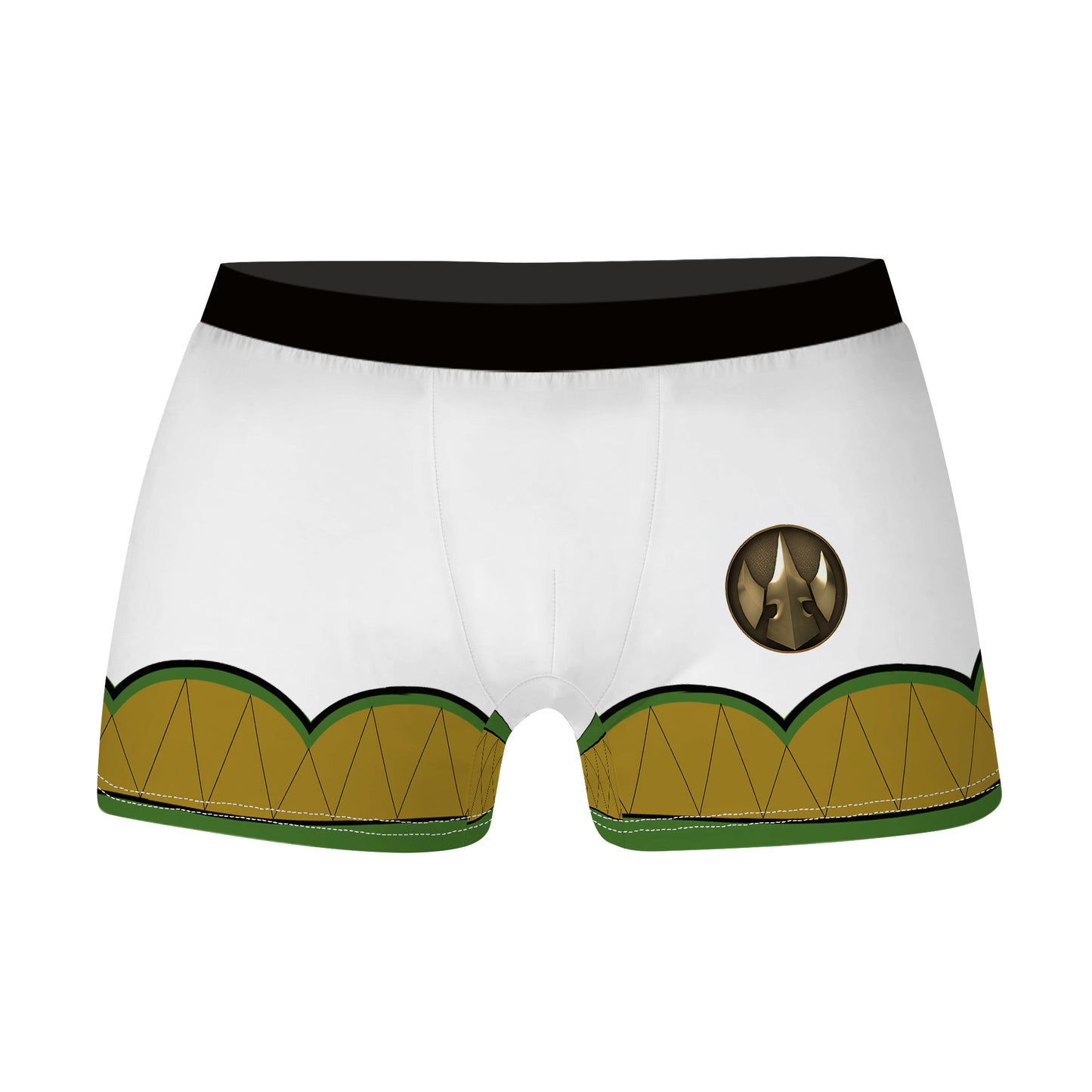 Power Strike Green & White Warrior Boxer