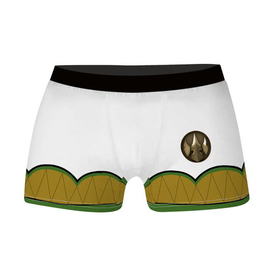 Power Strike Green & White Warrior Boxer