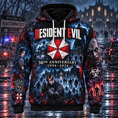 30th Anniversary RE AOP T-Shirt Sweatshirt Hoodie