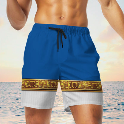 Blue Power Rangers Zeo Custom Men Shorts