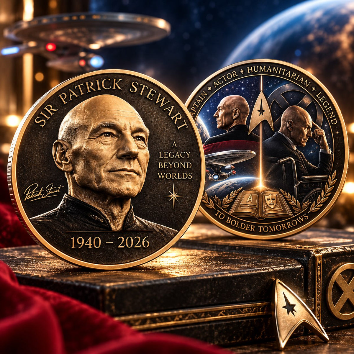 1940–2026 Memorial Printed Commemorative Coin