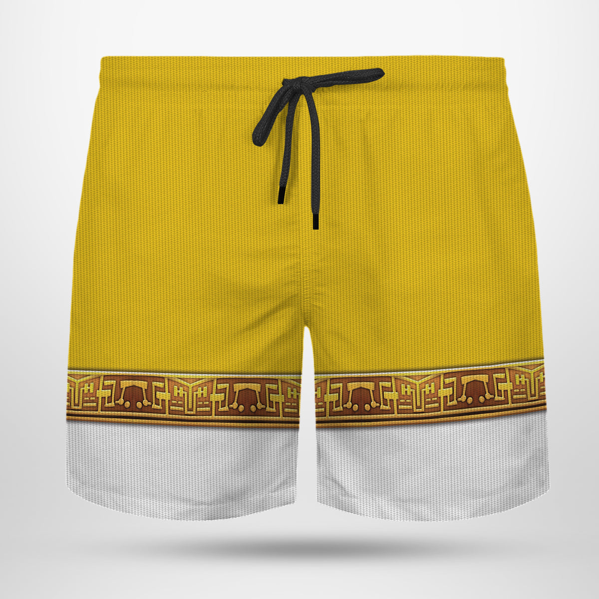 Yellow Power Rangers Zeo Custom Men Shorts
