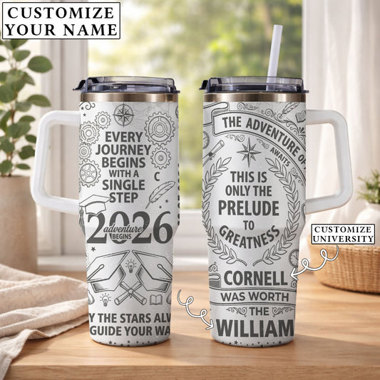 The Adventure Of A Lifetime - Personalized 40oz Tumbler