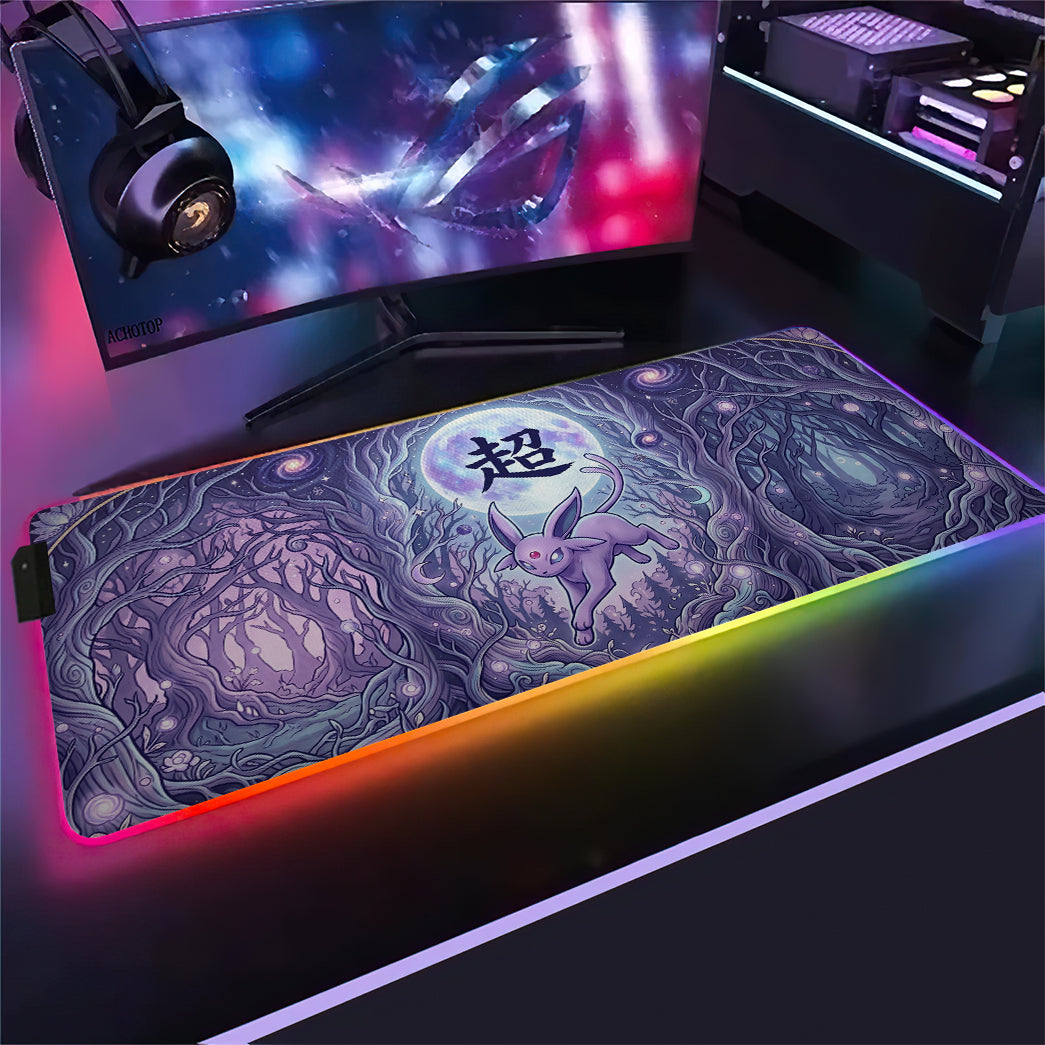 PKM Sylveon Kanji Led Mouse Pad