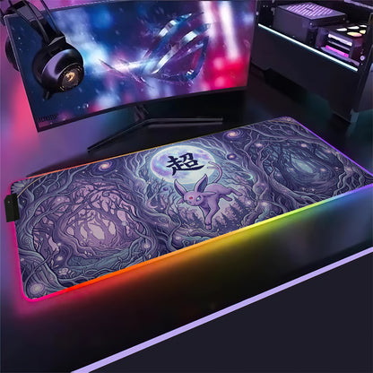 PKM Sylveon Kanji Led Mouse Pad