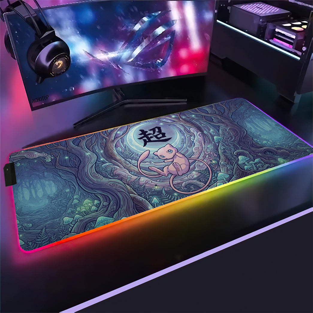PKM Mew Kanji Led Mouse Pad