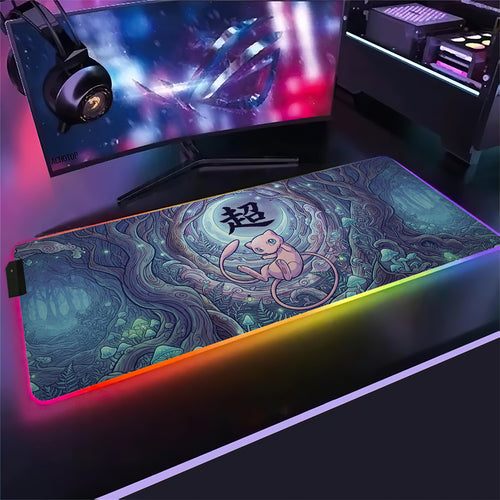 PKM Mew Kanji Led Mouse Pad