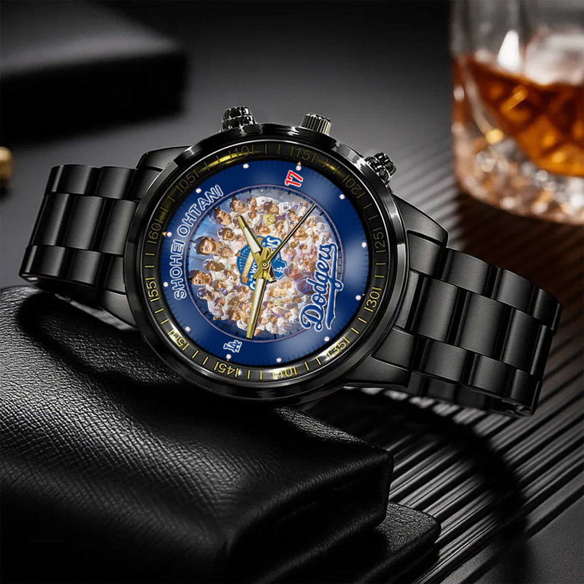 Personalized LA Dodgers 2025 Worlds Series Champion Back to Back Watch