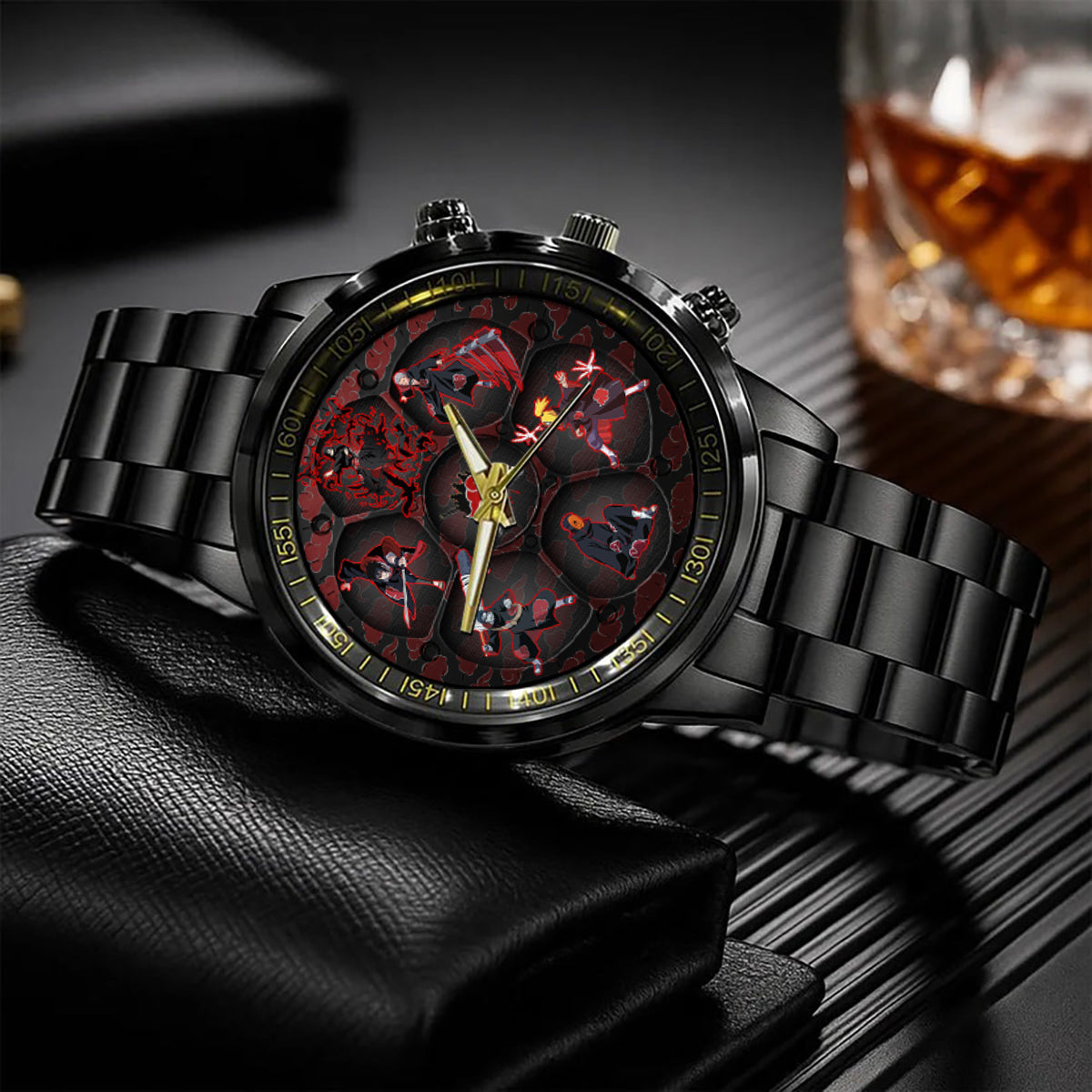 Anime Akatsuki Clan Art Custom Watch