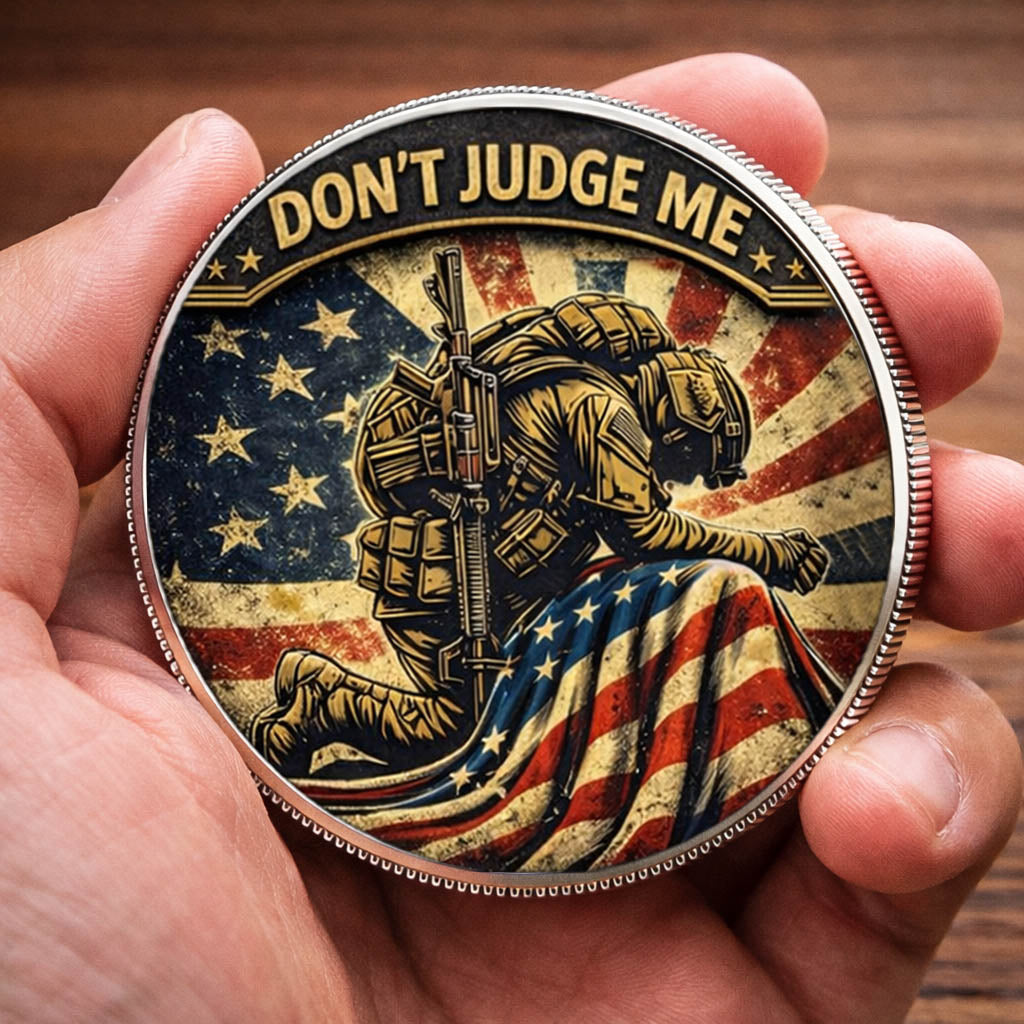 You Can't Handle Half Of What I Have Survived Printed Commemorative Coin With Pocket Hug Leather Keychain