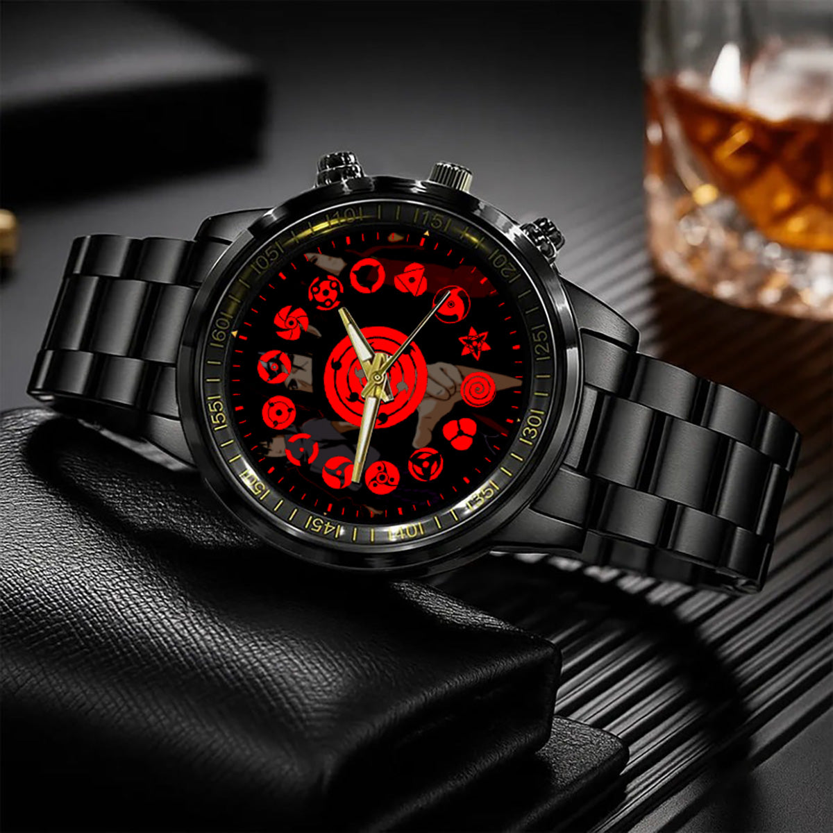 Anime Uchiha Clan Mangekyou Sharingan Art Watch