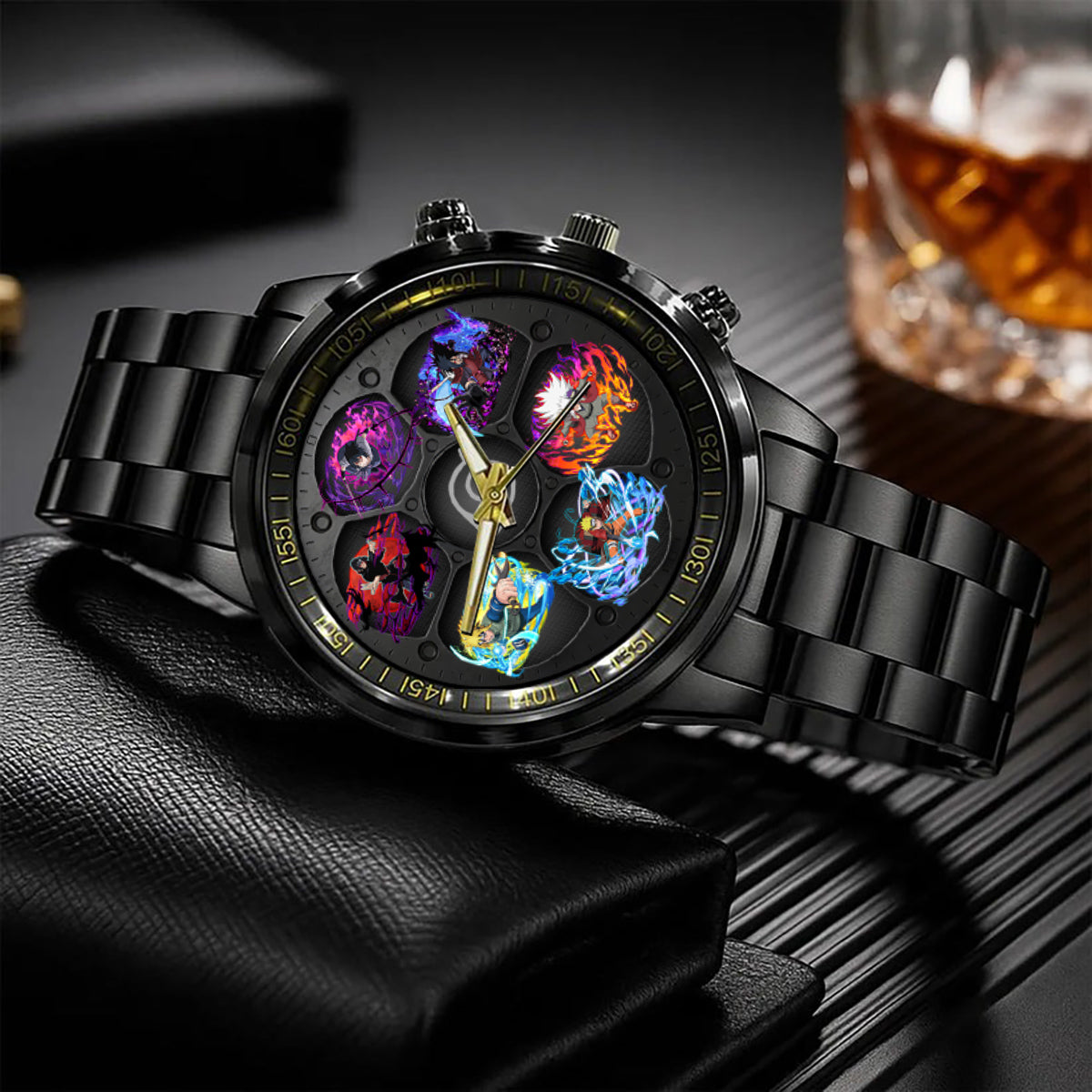 Jam or Pains.様 ✽ スノウドロップ Anime Naruto Shippuden Art Custom Watch – The Waypros