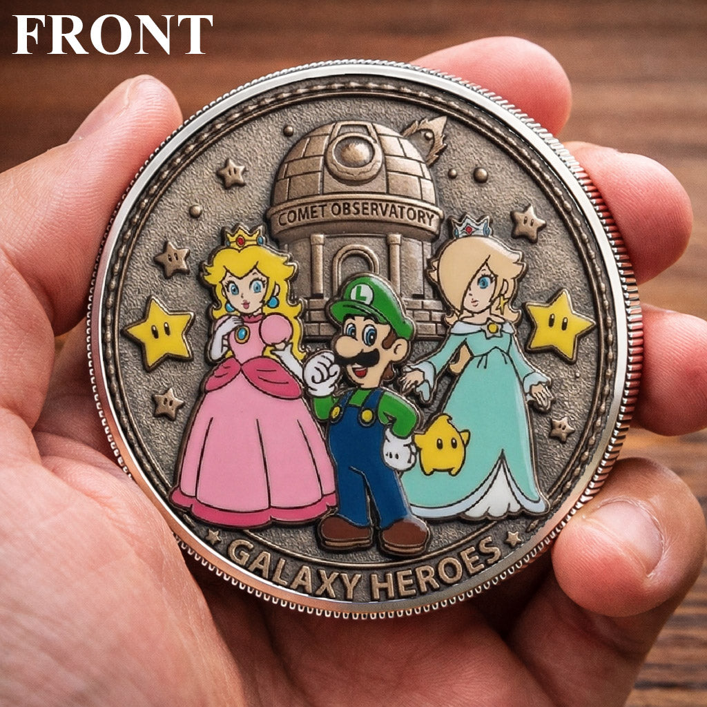 Mario Printed Commemorative Coin