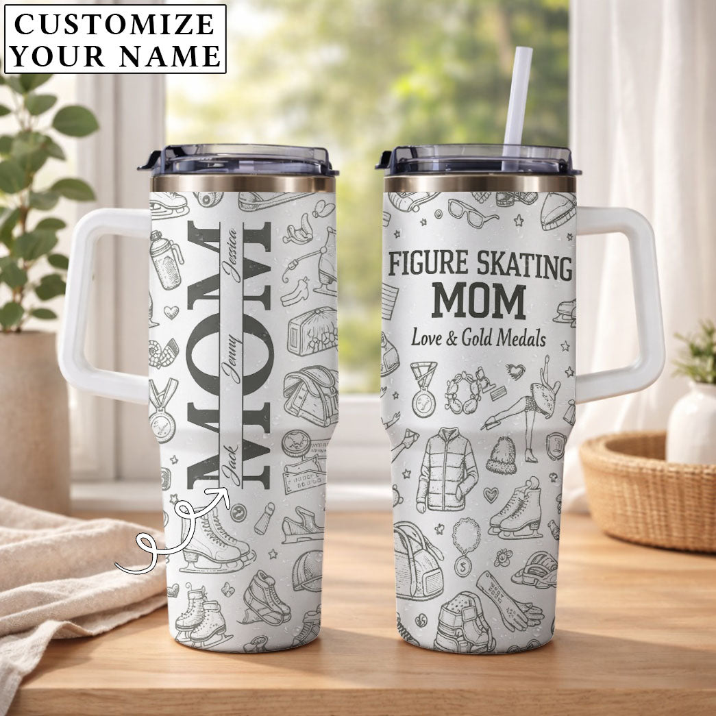 Figure Skating Mom - Personalized 40oz Tumbler