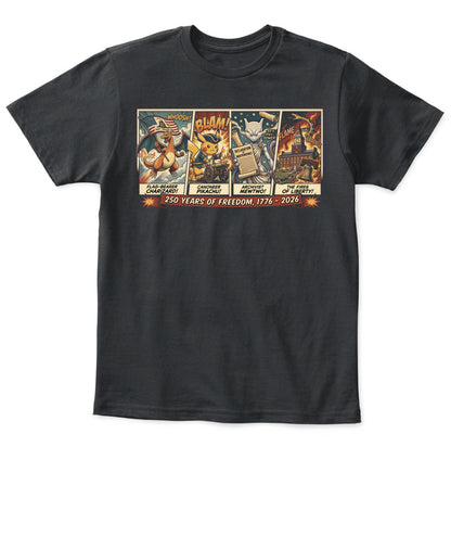PKM 250 Years Of Freedom 1776 - 2026 Graphic Apparel