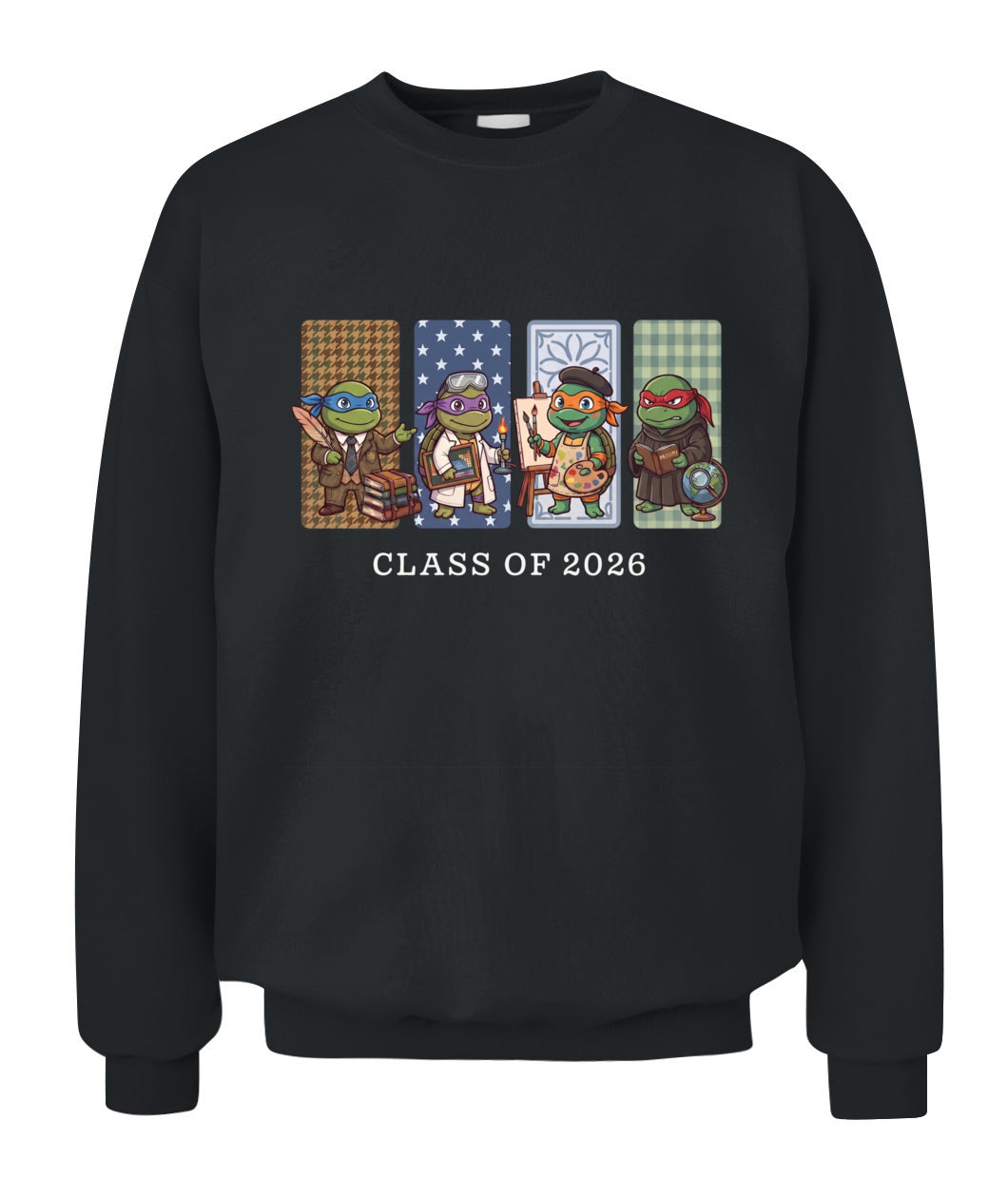 Teenage Mutant Ninja Turtles Class Of 2026 Printed Graphic Hoodie Sweatshirt T-Shirt