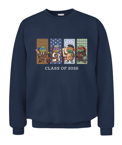 Teenage Mutant Ninja Turtles Class Of 2026 Printed Graphic Hoodie Sweatshirt T-Shirt