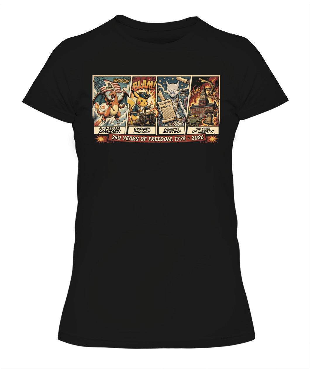 PKM 250 Years Of Freedom 1776 - 2026 Graphic Apparel
