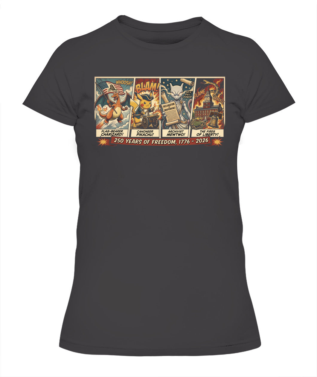 PKM 250 Years Of Freedom 1776 - 2026 Graphic Apparel