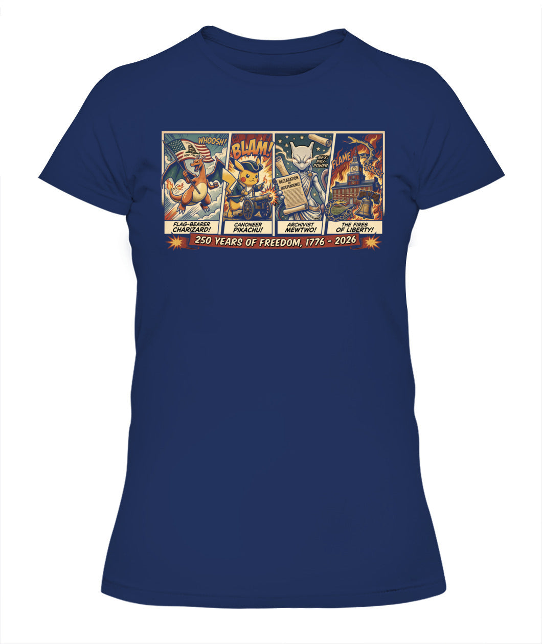 PKM 250 Years Of Freedom 1776 - 2026 Graphic Apparel