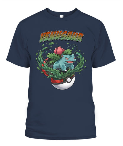 PKM Venusaur Printed Graphic Sweatshirt T-Shirt