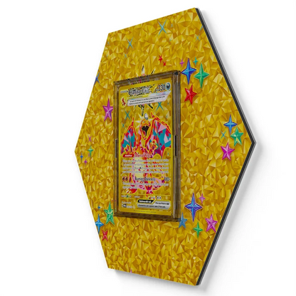 228/197 Charizard Pokémon Card Artwork Hexagon Display