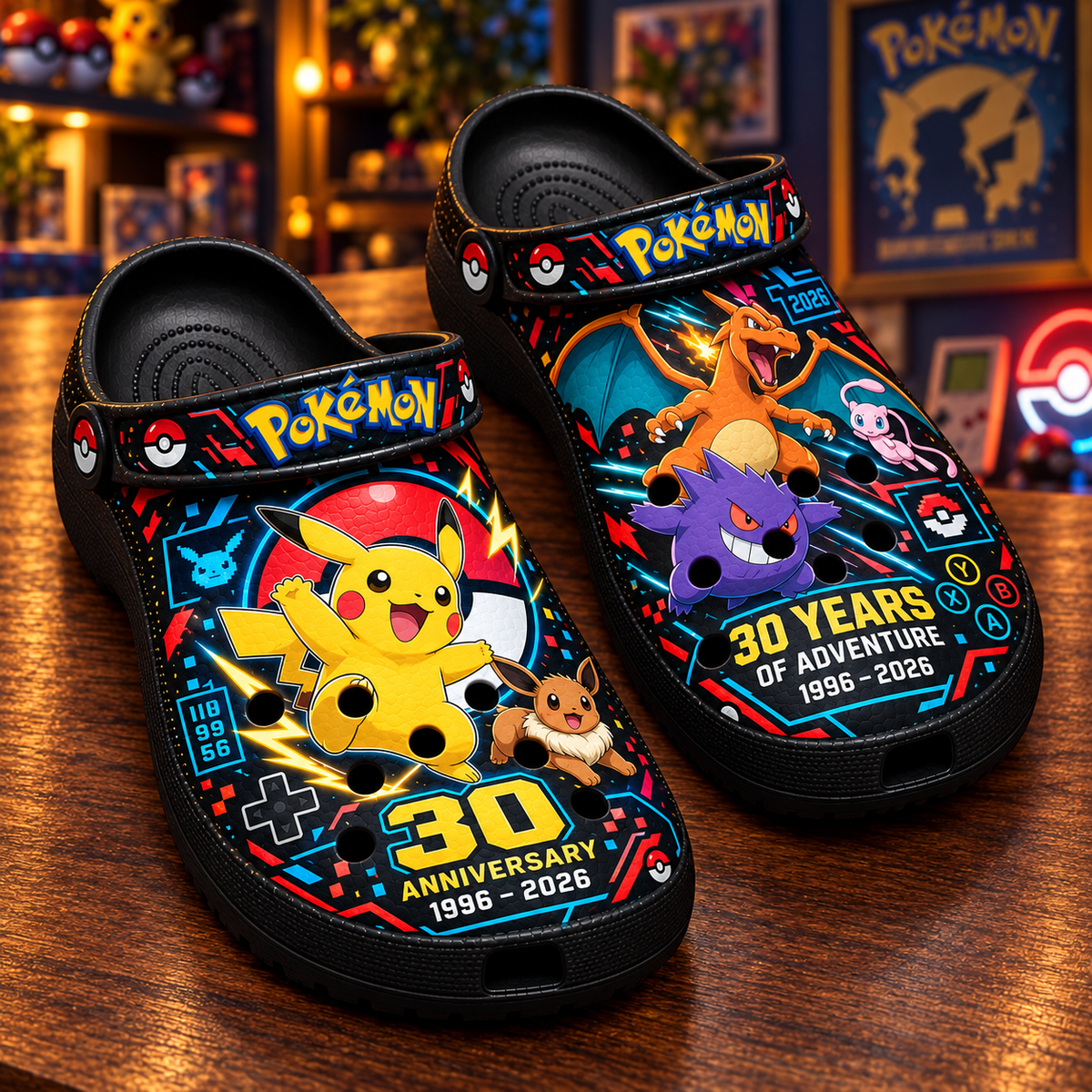 PKM 30th Anniversary AOP Clogs