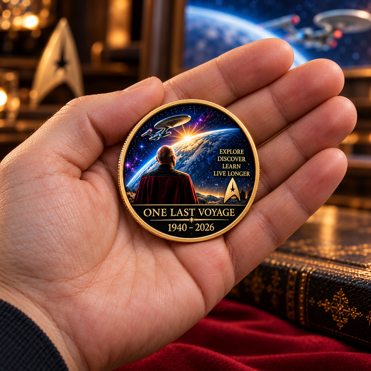 1940–2026 Memorial Printed Commemorative Coin