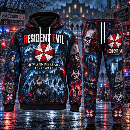 30th Anniversary RE AOP T-Shirt Sweatshirt Hoodie