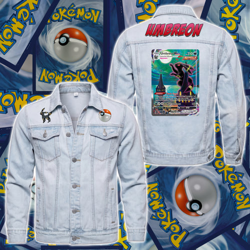 PKM Umbreon Lightweight Denim Jacket