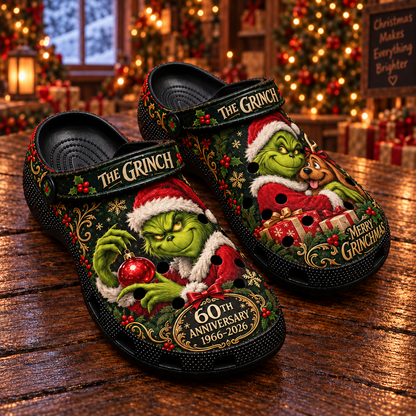 Christmas 60th Anniversary AOP Clogs